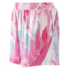 Team 365 Women's Sport Pink Swirl Tournament Sublimated Pink Swirl Short