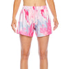 Team 365 Women's Sport Pink Swirl Tournament Sublimated Pink Swirl Short