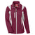 Team 365 Women's Sport Maroon/Sport Silver Icon Colorblock Soft Shell Jacket