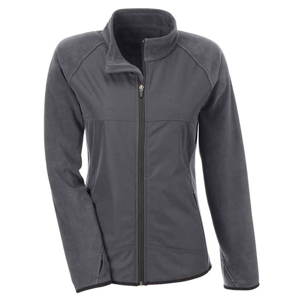 Team 365 Women's Sport Graphite Pride Microfleece Jacket