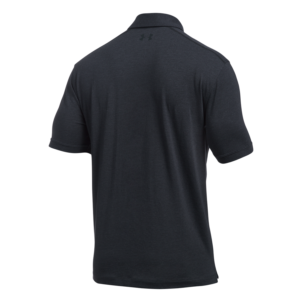 Under Armour Men's Black Tactical Charged Cotton Polo