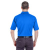 UltraClub Men's Royal Platinum Performance Pique Polo with TempControl Technology