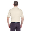 UltraClub Men's Stone Platinum Performance Pique Polo with TempControl Technology