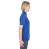 UltraClub Women's Cobalt Platinum Performance Pique Polo with TempControl Technology