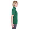 UltraClub Women's Forest Green Platinum Performance Pique Polo with TempControl Technology