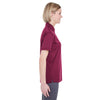 UltraClub Women's Maroon Platinum Performance Pique Polo with TempControl Technology