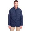 UltraClub Men's Navy Dawson Quilted Hacking Jacket