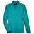 UltraClub Women's Jade Heather Coastal Pique Fleece Quarter-Zip