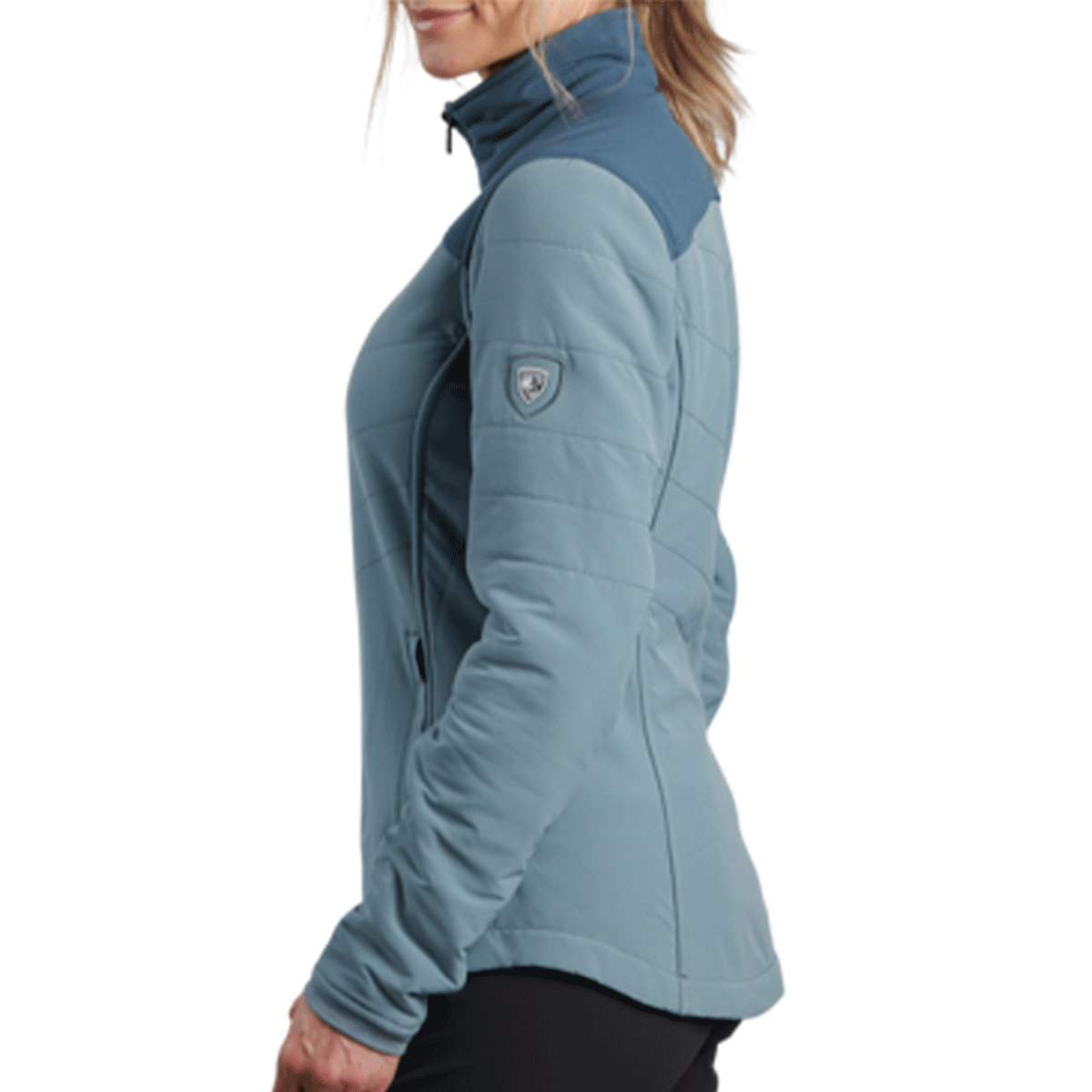 KUHL Women's Mineral Blue Aero Fleece Jacket