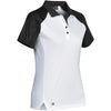 Stormtech Women's White/Black Vector Polo