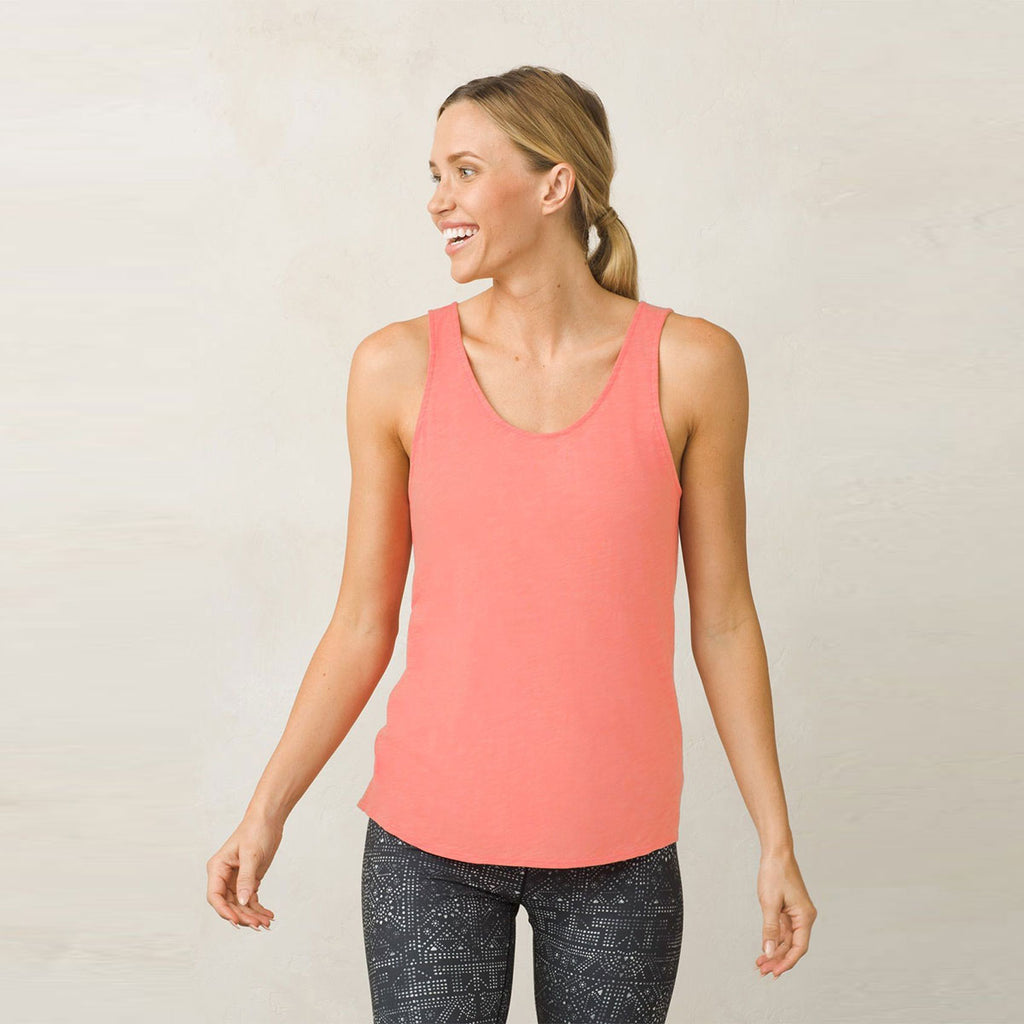 prAna Women's Peach Gerberas Tilda Tank