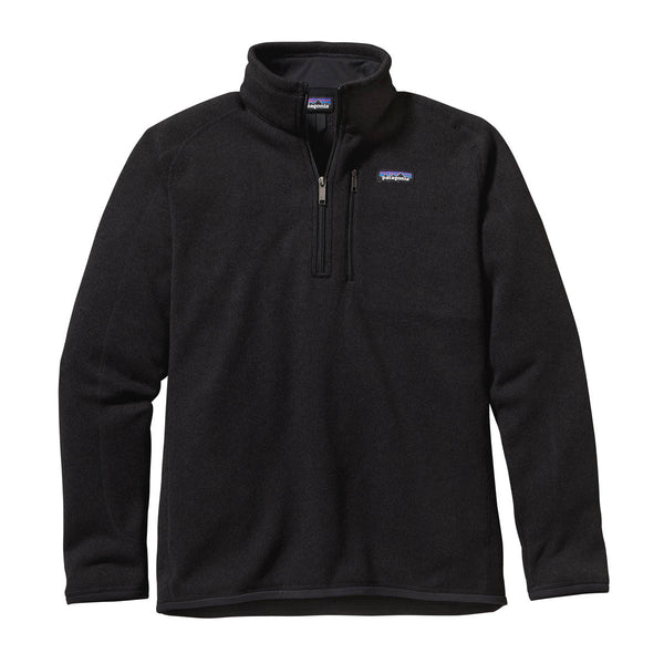 Patagonia Men's Black Better Sweater Quarter Zip