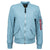 Alpha Industries Women's Light Blue L-2B Scout Flight Jacket