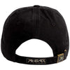 Ahead Black Classic Fit Cloth Slider Strap Cap