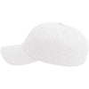 Ahead True White Classic Fit Cloth Slider Strap Cap