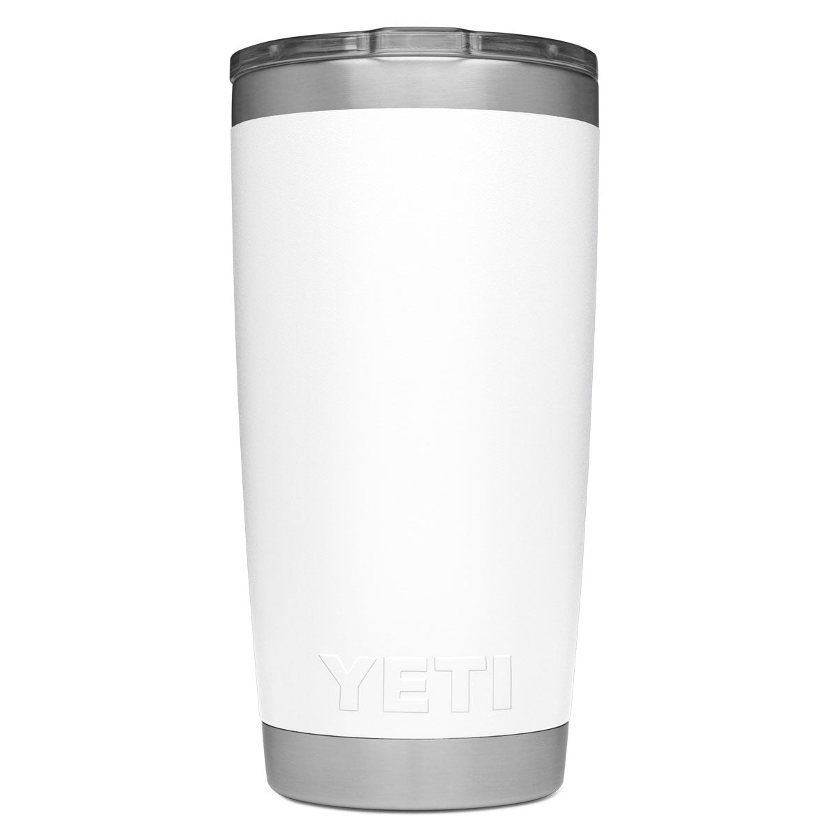 Custom Yeti 20oz White Tumbler with Cape Hatteras Lighthouse