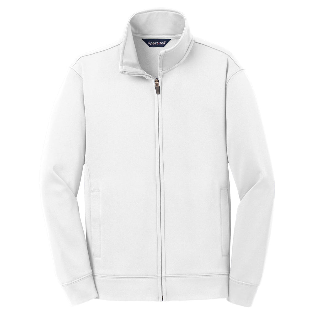 Ladies Monogrammed Fleece Jacket - Personalized Full Zip Cadet Collar  Jacket in White at  Women's Coats Shop