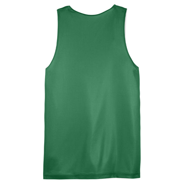 Sport-Tek Youth Kelly Green PosiCharge Mesh Reversible Tank