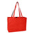 UltraClub Red Non-Woven Deluxe Tote