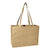 UltraClub Tan Non-Woven Deluxe Tote