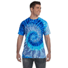 Tie-Dye Unisex Blue Jerry 100% Cotton T-Shirt