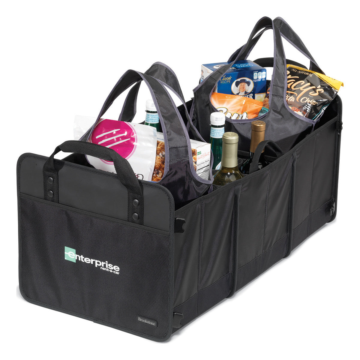 Brookstone Black Deluxe Cargo Organizer