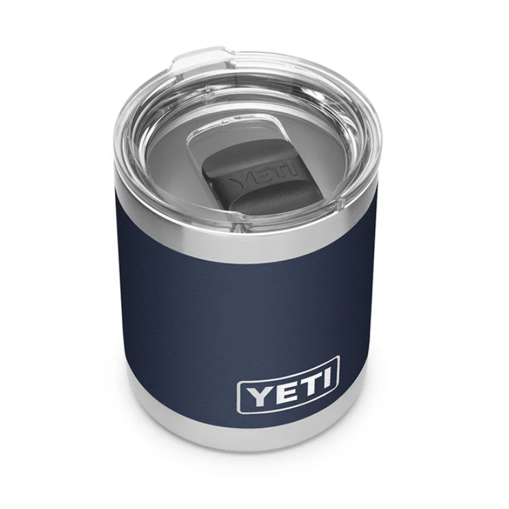 Custom Yeti Rambler 10 Oz Lowball With Magslider Lid, Navy