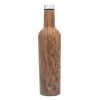 Simple Modern Wood Grain Spirit Wine Bottle - 25oz