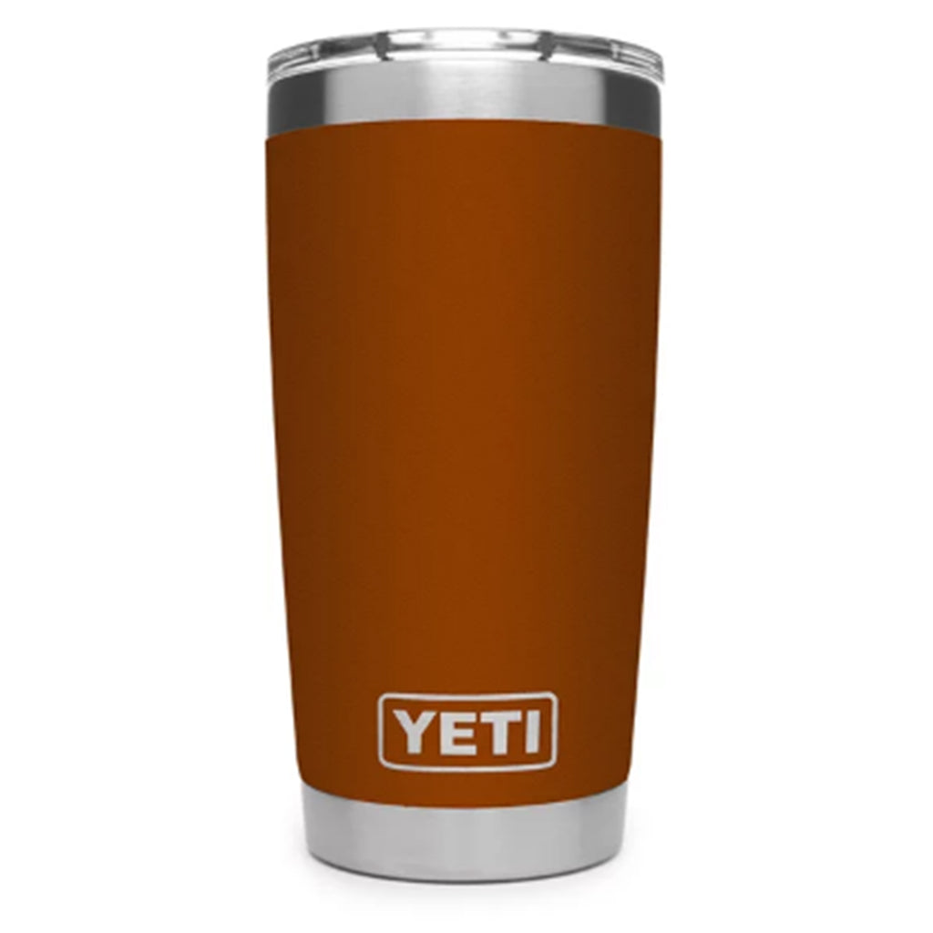 Clay Yeti Tumbler Engraved Orange Yeti Personalized Yeti 