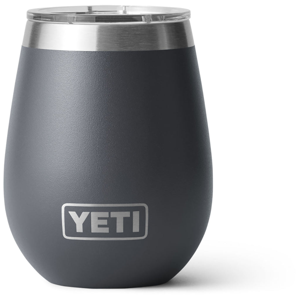 REAL YETI 24 Oz. Laser Engraved Charcoal Stainless Steel Yeti Rambler Mug  Personalized Vacuum Insulated YETI 